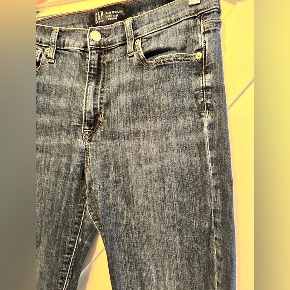 Gap denim 8/29 regular high rise legging - Picture 5 of 10
